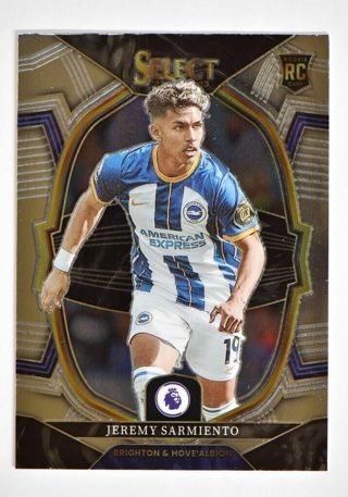 2022-23 Panini Select Premier League Terrace Jeremy Sarmiento #24 Rookie Football Card