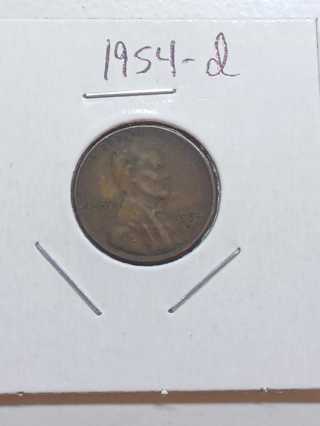 1954-D Lincoln Wheat Penny! 26