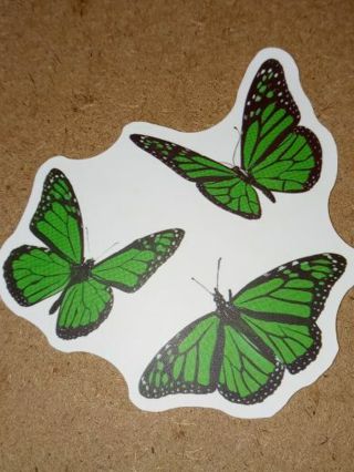 Butterfly new vinyl sticker no refunds regular mail only Very nice these are all nice