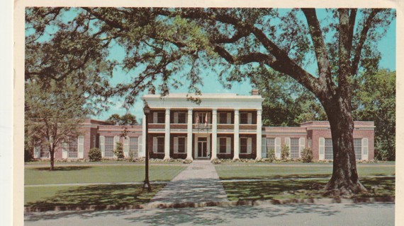 Vintage Used Postcard: d: 1972 Governor's Mansion, Tallahassee, FL