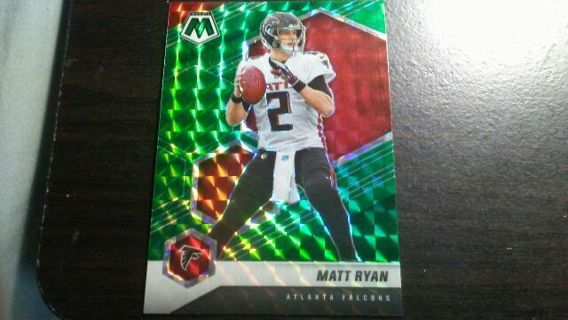 2021 PANINI MOSAIC PRIZM MATT RYAN ATLANTA FALCONS FOOTBALL CARD# 14