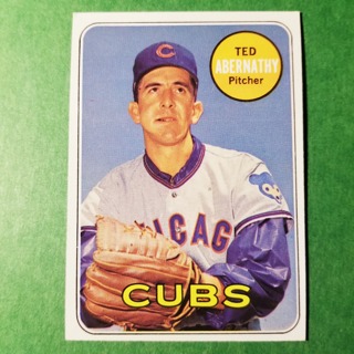 1969 - TOPPS BASEBALL CARD NO. 483 - TED ABERNATHY - CUBS