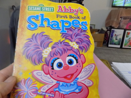 Sesame Streets Abby's First book of Shapes hard board pages