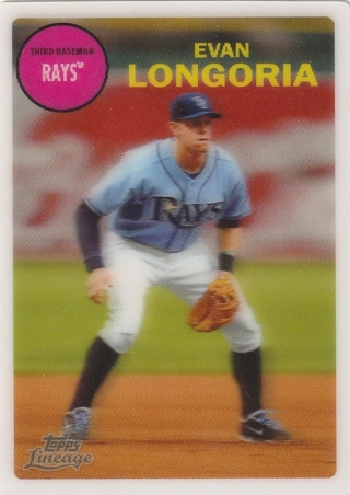 2011 Topps Lineage 3-D Evan Longoria