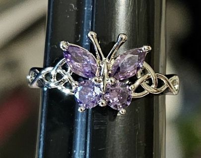 Butterfly Cocktail Ring - 10