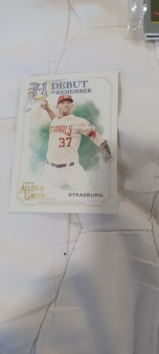 20 Topps Allen & Ginter Debut to remember