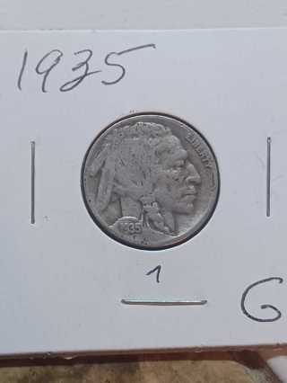 1935 Buffalo Nickel! 35.7