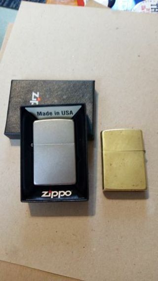 2- ZIPPO WINDPROOF LIGHTER'S... YOU WIN BOTH