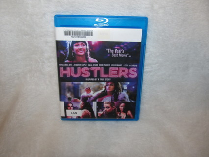 Blu-ray Movie - Hustlers with Jennifer Lopez, Constance Wu, Julia Stiles, Lizzo, Cardi B