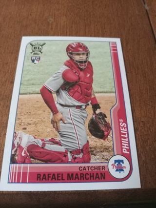 2021 Rafael Marchan Rookie Card