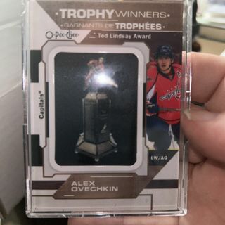 Alexander Ovechkin 21/22 O-Pee-Chee OPC P-30 Patches Trophy Winners T. Lindsay