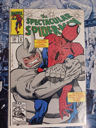 the spectacular spider man issue 190 marvel comics