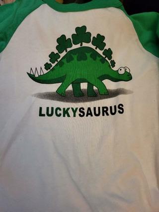 Luckysaurus shirt