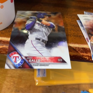 2016 topps chrome Joey gallo baseball card 