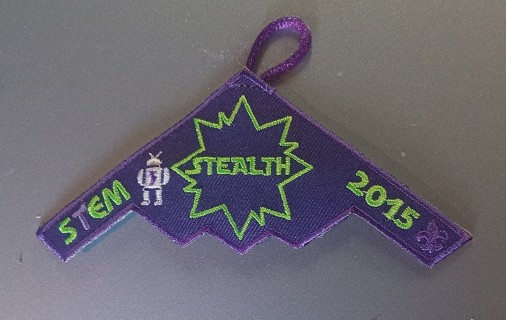 Scout 2015 STEM Stealth patch with button loop 