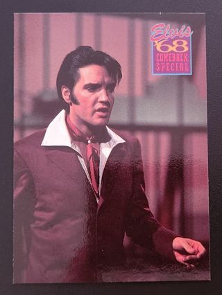 1992 The River Group Elvis Presley "Elvis "68 Comeback Special" Card #386