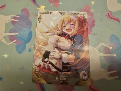 Holo goddess story anime card