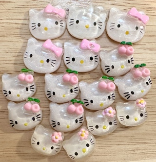 ♥♡♥♡♥HELLO KITTY CABOCHONS/EMBELLISHMENTS!!!♥♡♥♡♥