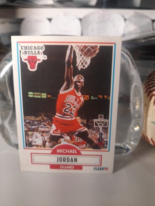 1990 Michael Jordan Fleer Chicago Bulls 