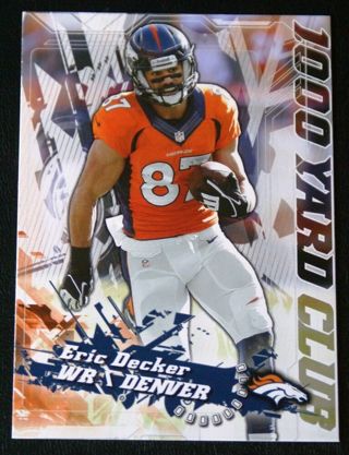 2014 Topps 1000 Yard Club #35 Eric Decker