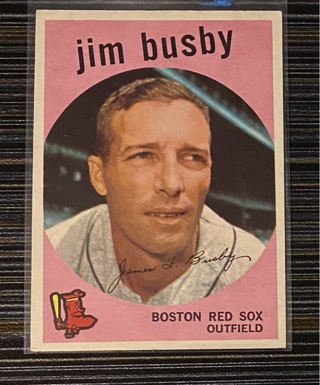 Jim Busby 1959 Topps