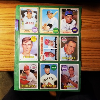 9 - LOT - MIXED  TOPPS BASEBALL CARD LOW GRADE FILLERS