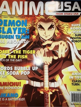 Demon slayer magazine anime