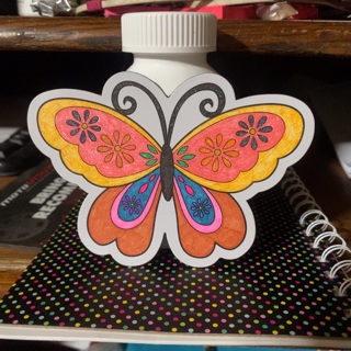 Butterfly refrigerator magnet