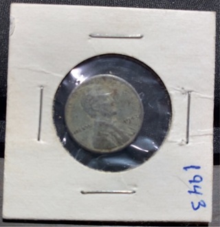 1943 STEEL LINCOLN WHEAT CENT 