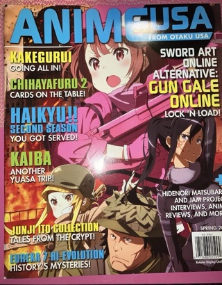 Anime manga magazine 