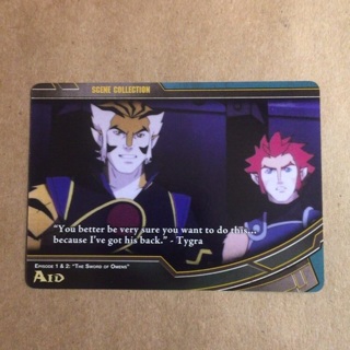 2011 Thundercats Scene Collection Trading Card | AID | Card # 1-43