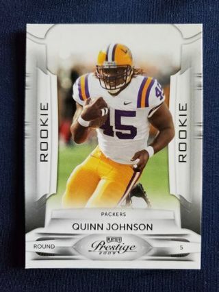 2009 Panini Prestige Rookie Quinn Johnson