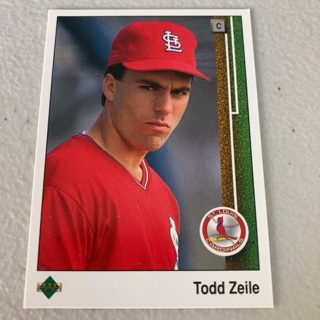 1989 Upper Deck - [Base] #754  Todd Zeile