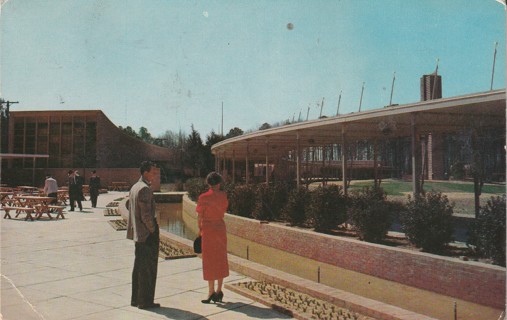 Vintage Used Postcard: (j): Jamestown Festival Park