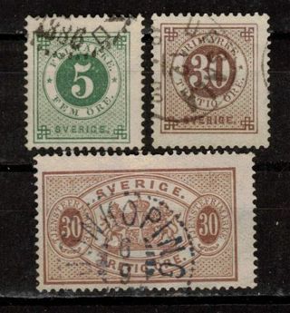Sweden Early Stamps