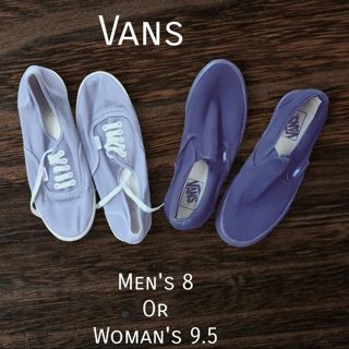 Two Pairs of Vans