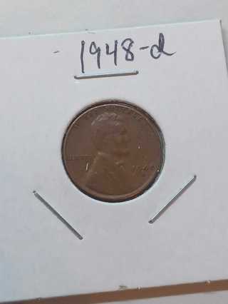 1948-D Lincoln Wheat Penny! 36
