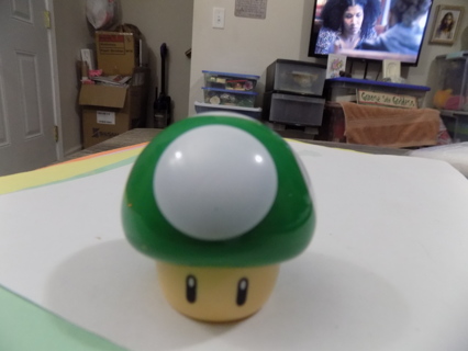 Nintendo Mario Brothers green mushroom 2 1/2 inch