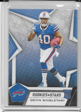 Devin Singletary 2019 Rookies & Stars #129 Rookie Card