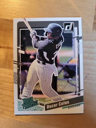 2023 Donruss Oscar Colas Rated Prospect No. 66