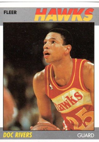 1987 Fleer Doc Rivers #92