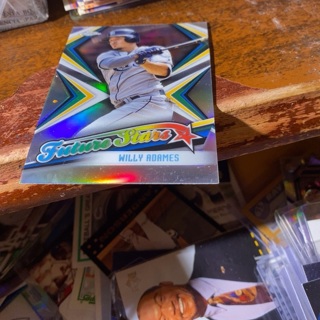 2018 topps chrome future stars Willy adames baseball card 