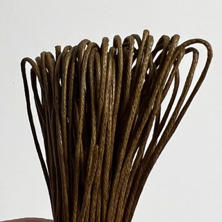 Brown Coated Hemp Cording for Jewelry Making 
