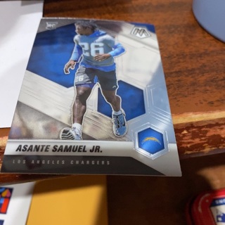 2021 panini mosaic asante samuel jr rookie football card 