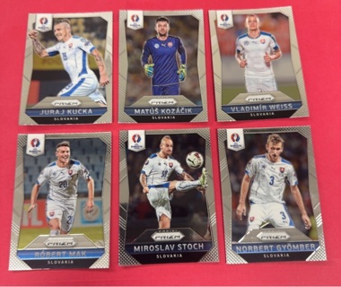 2016 Panini Prizm euro soccer lot