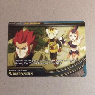 2011 Thundercats Scene Collection Trading Card | COMPANION | Card # 1-46