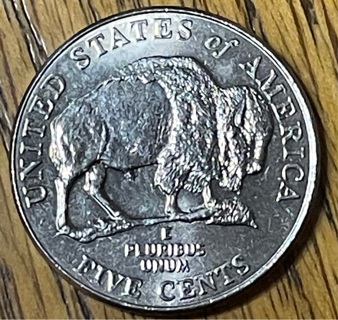 2005 D Westward Journey Jefferson Nickel 5 Cent US Coin Bison BU