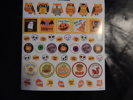 Fun new stickers.  SUPER Colorful & Decorative FALL/AUTUMN & HALLOWEEN  stickers ~~ So cute!!