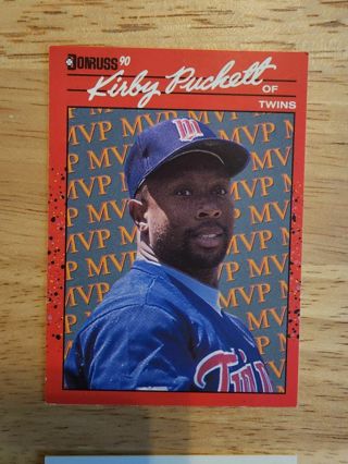 90 Donruss Kirby Puckett #BC-8