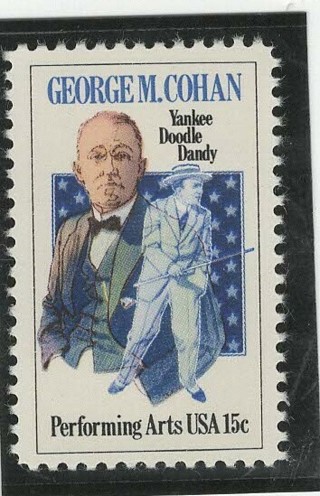 1978, #1756. George M. Cohan.